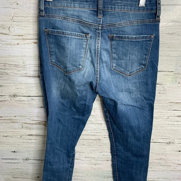 Sts blue high rise Ellie jeans size 26 distressed raw hem - Picture 6 of 7